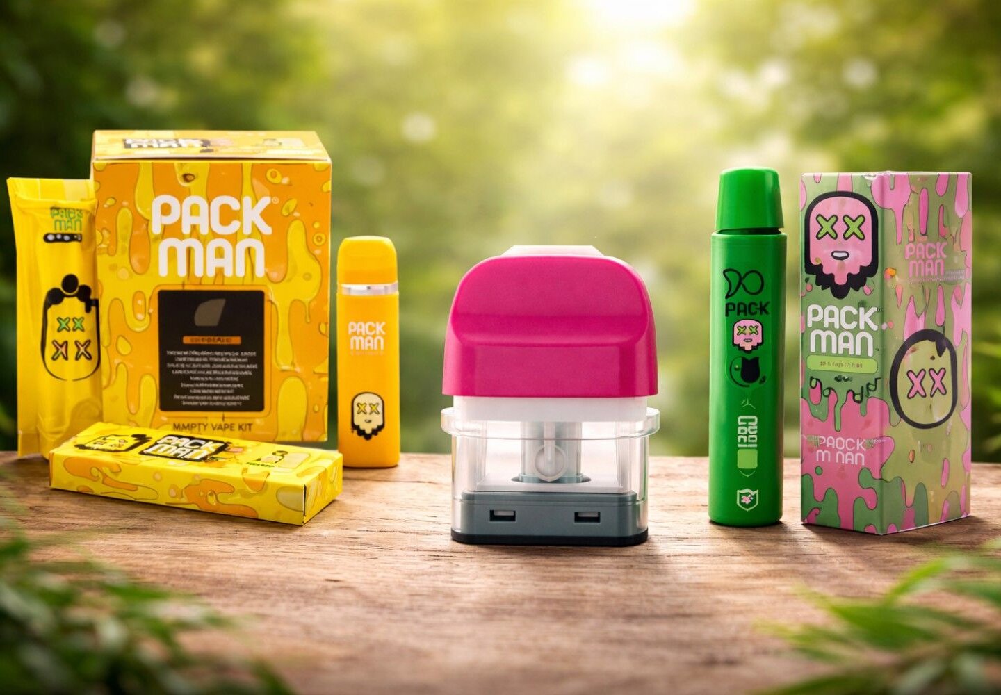 Packman empty vape cart