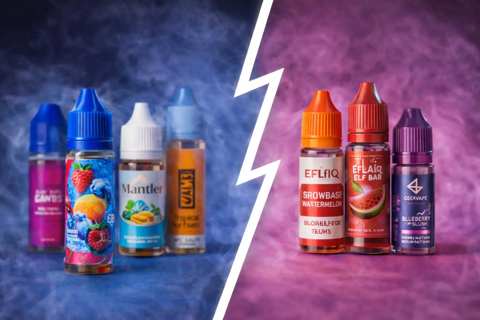 Nic Salts vs Freebase Nicotine which is best to use in uk
