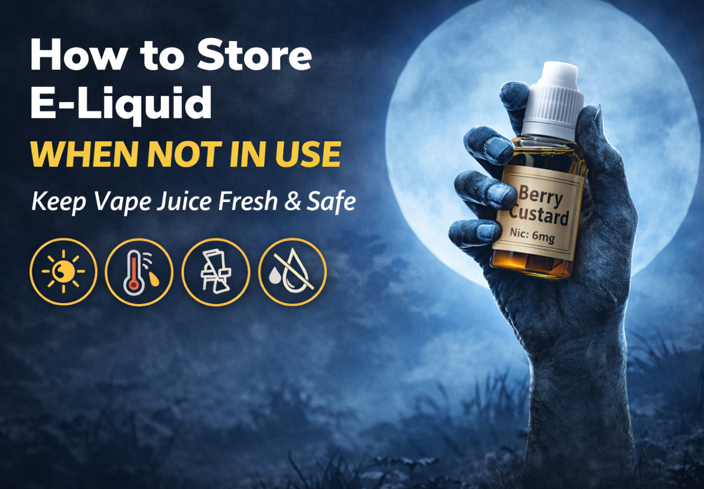 Store E-liquid Guide