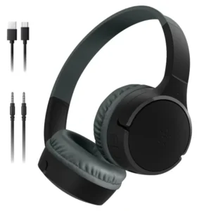 Belkin SoundForm Mini Kids Wireless Headphones –Blacl color