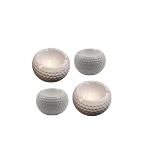 Golf Ball Style Groovy Ceramic Tray
