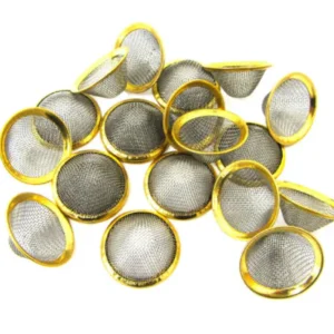 22mm Conical Pipe Filter Screens are ideal for extra-large bowl pipes.