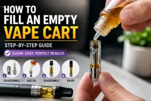 How to fill empty vape cart uk - detailed overview
