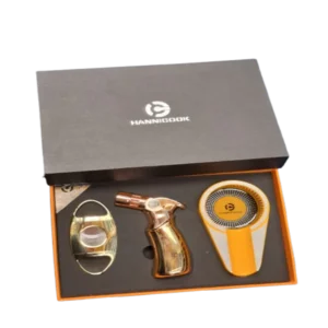 Classic HANNICOOK Cigar Gift Set - 3- Piece