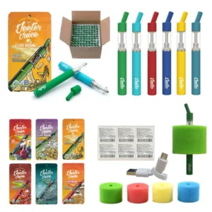JEETER Juice Pack of 10 Live Resin Rechargeable E Cigarette Device