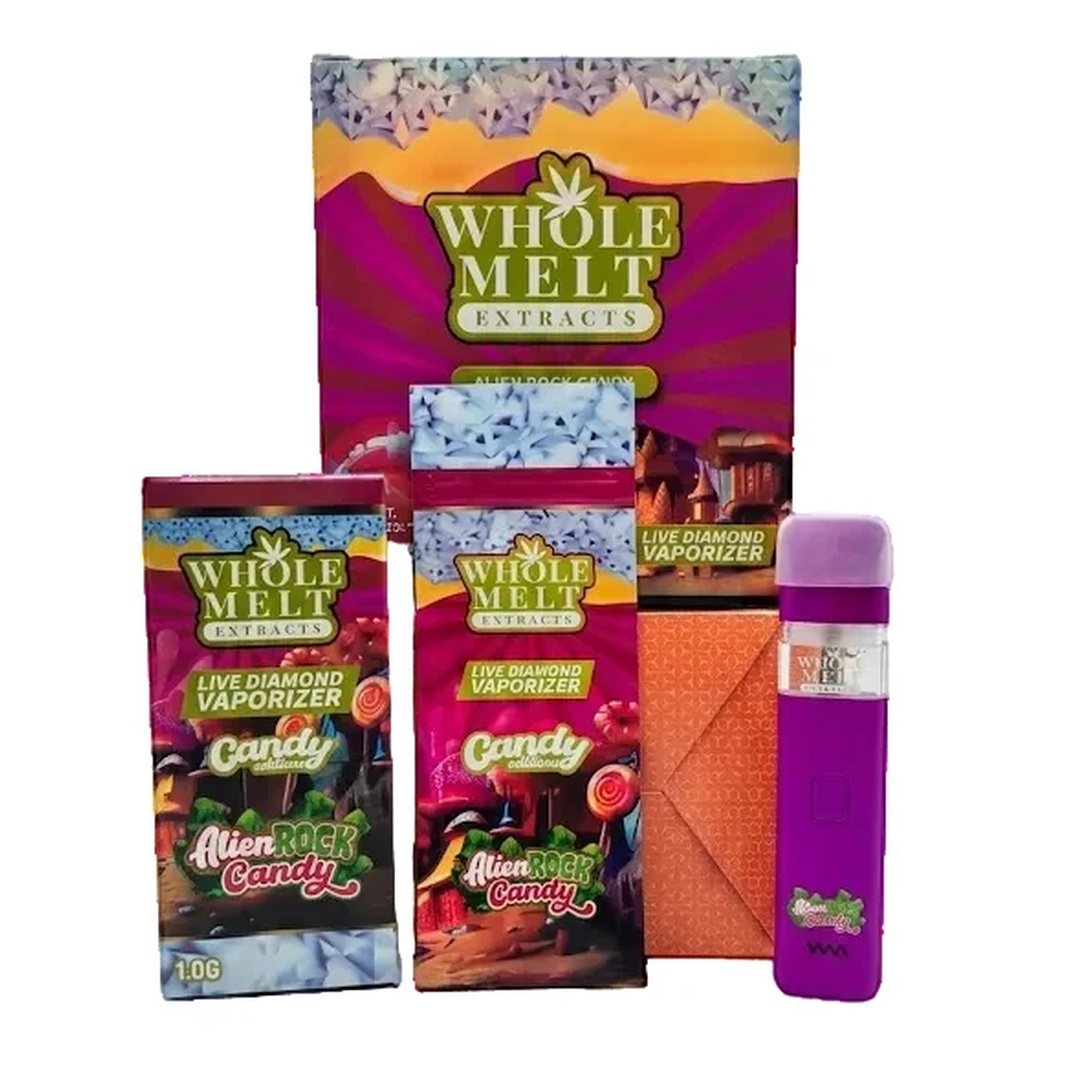 WHOLEMELT EXTRACTS Candy Edition V6 | Reusable & Refillable Empty Carts