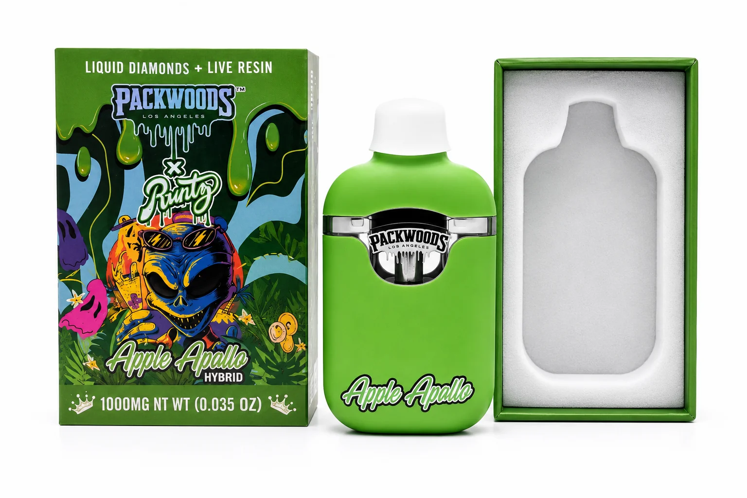 Packwoods x Runtz 1ml All empty vape device Packwoods x Runtz 1ml All empty vape device