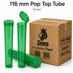 Transparent Green Pop Top