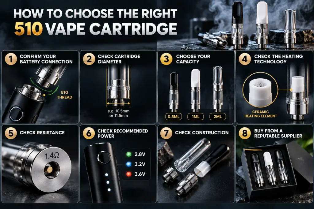How to Choose the Right 510 Vape Cartridge Uk Guide How to Choose the Right 510 Vape Cartridge