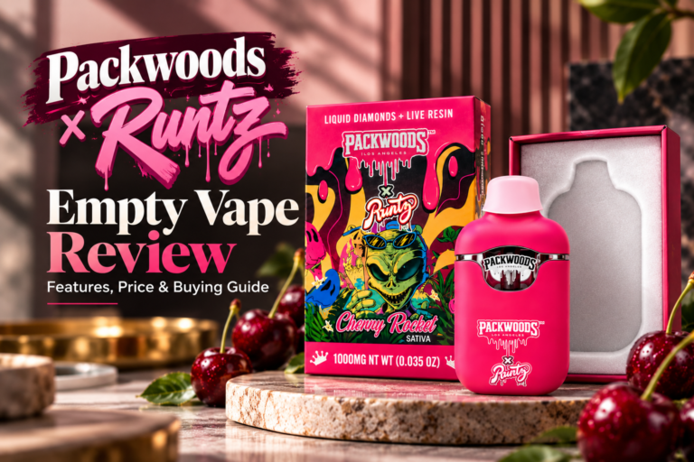 Packwoods x Runtz Cherry Vape Review