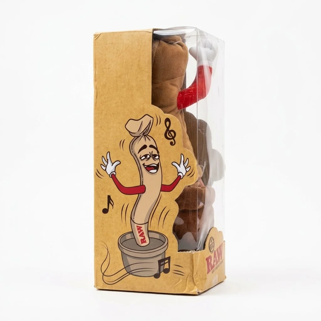 Raw desk dancer toy with packing Raw desk dancer toy with packing